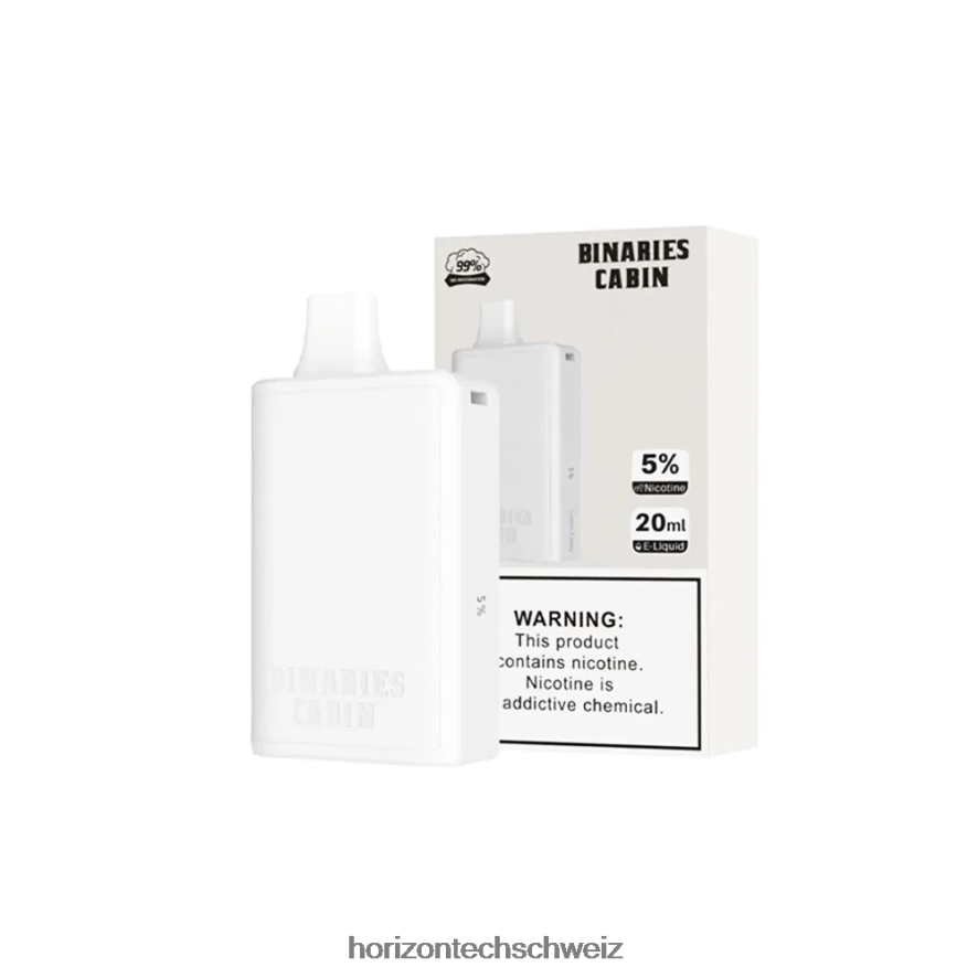 HorizonTech Binaries Cabin Einweg 20ml - HorizonTech vape klar Z8VBR81