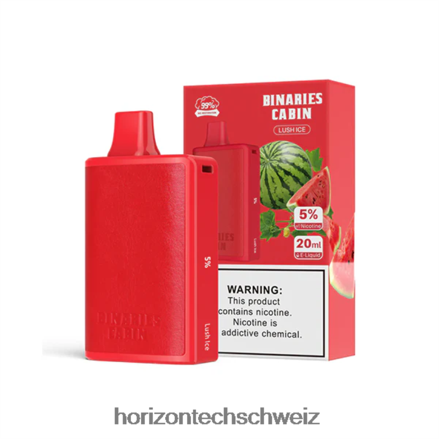 HorizonTech Binaries Cabin Einweg 20ml - Horizon Tech vape tank üppiges Eis Z8VBR59