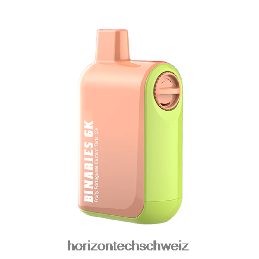 HorizonTech Binaries Cabin Einweg 15 ml - Horizon Tech vape coils fruchtige portugiesische Puddingtörtchen Z8VBR38