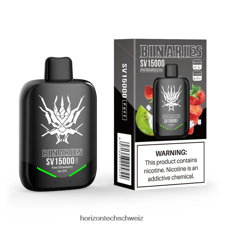 HorizonTech Binaries Cabin Einweg-Sv - Horizon Tech vape tank Kiwi-Erdbeer-Eis Z8VBR89