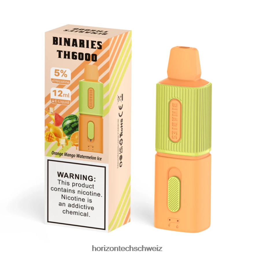 Orangen-Mango-Wassermelonen-Eis