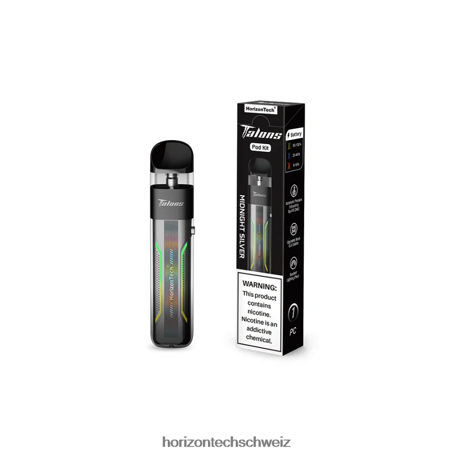 HorizonTech Talons Pod-System - HorizonTech vape kit Mitternachtssilber Z8VBR196