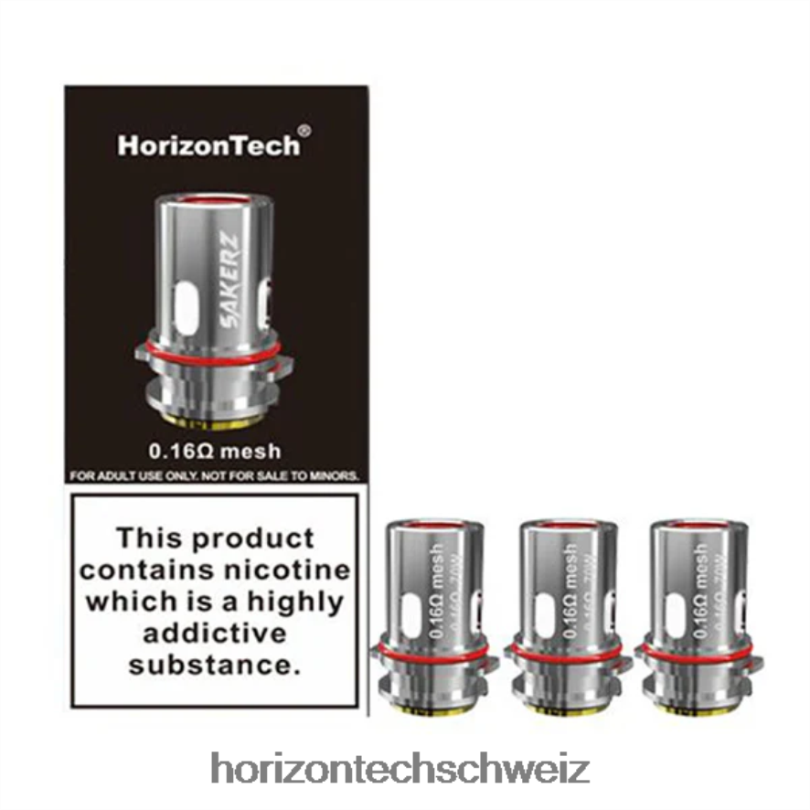 HorizonTech Sakerz Spulen (3er-Pack) - Horizon Tech vape coils Mesh 0,16 Ohm (3er-Pack) Z8VBR158